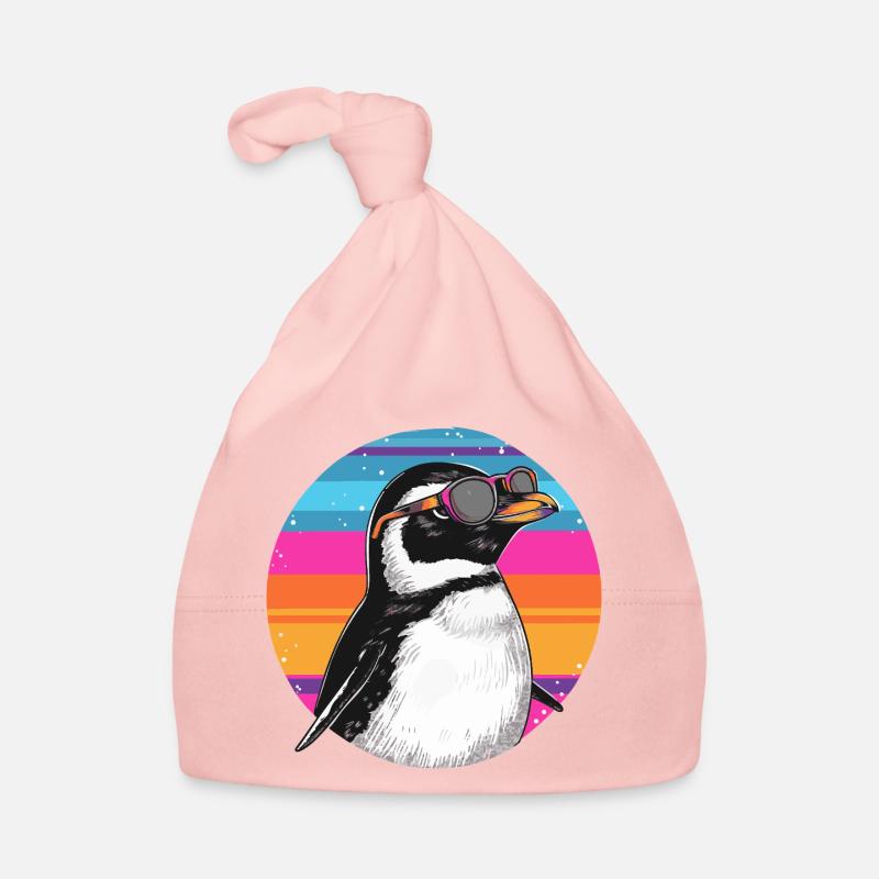 Lunettes Penguin Neon Rétro Bonnet bio Bébé
