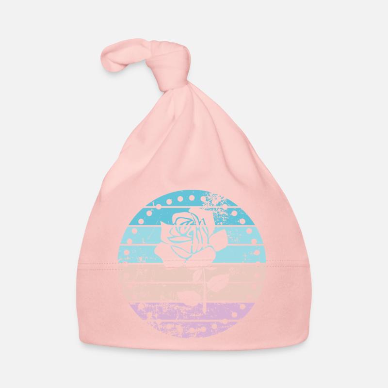 Rose Organic Baby Cap