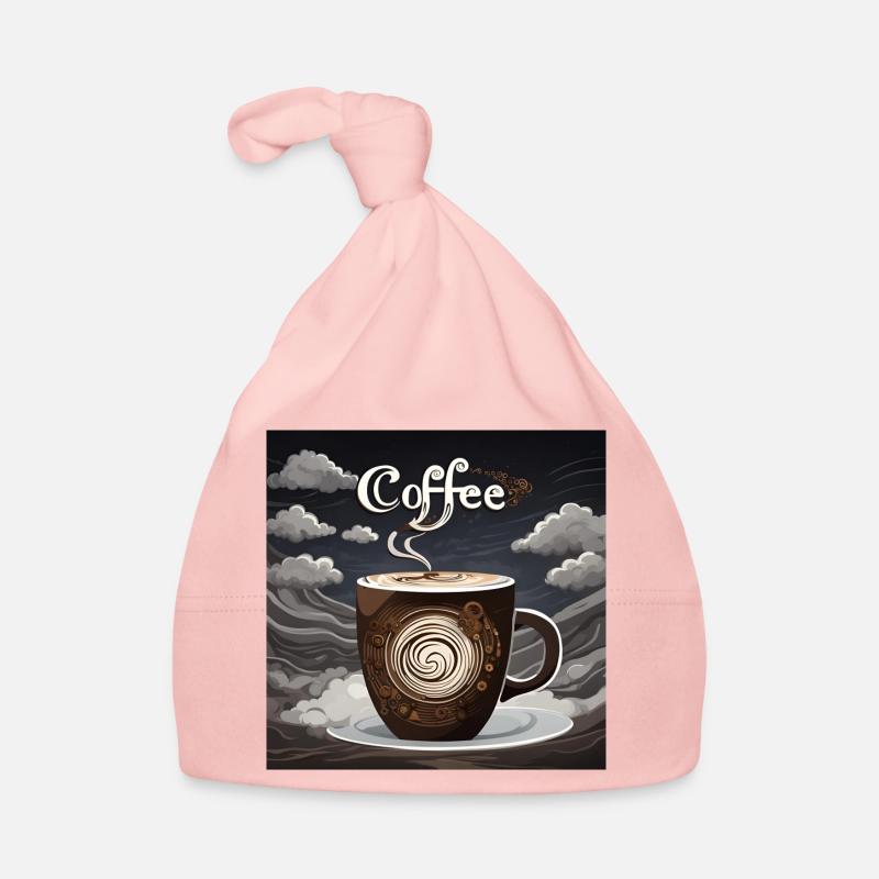 The Coffee Bean Stormy Coffee Cup Organic Baby Cap