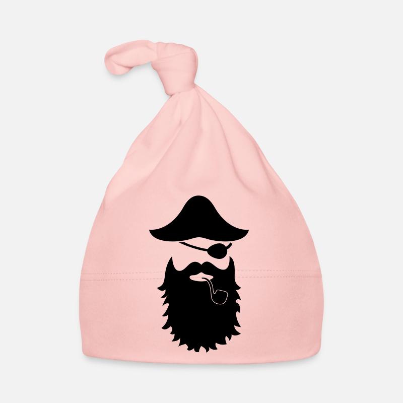 Pfeifenpirat Baby Bio-Mütze