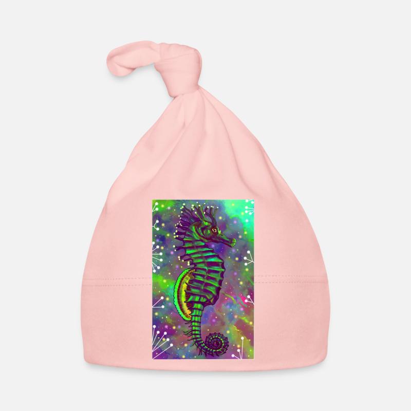Seepferdchen Baby Bio-Mütze
