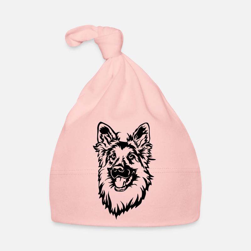 German Shepherd Organic Baby Cap