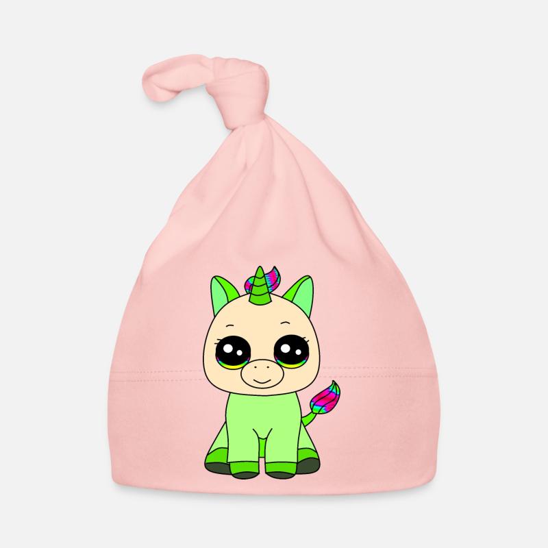 Kleines Einhorn Baby Bio-Mütze