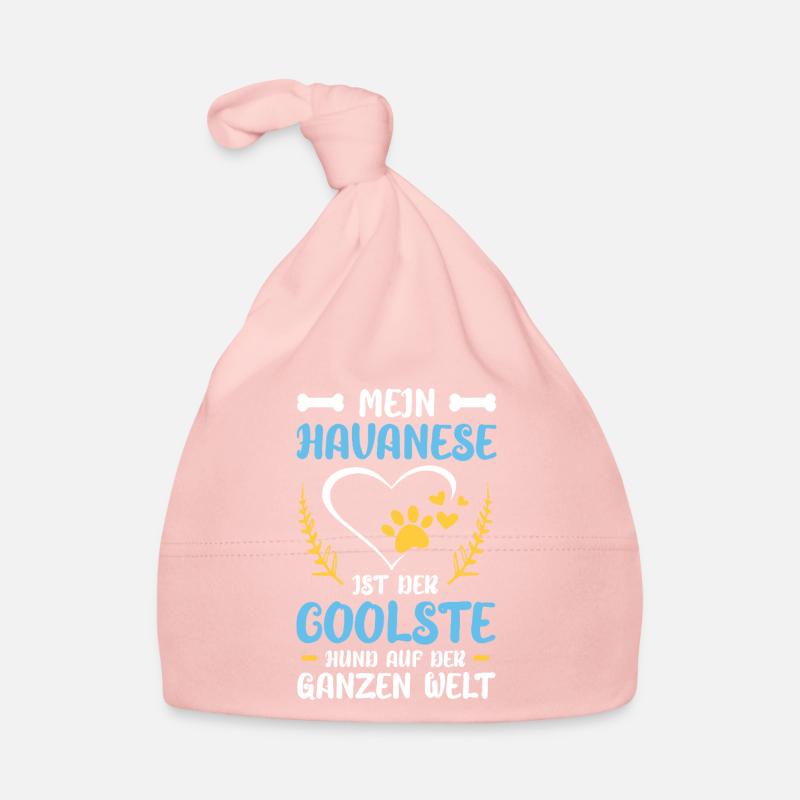 Mon Havanais : Le chien le plus cool du monde Bonnet bio Bébé