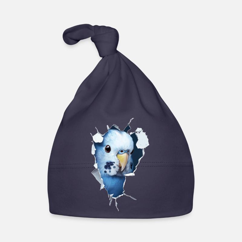 Budgerigar Organic Baby Cap