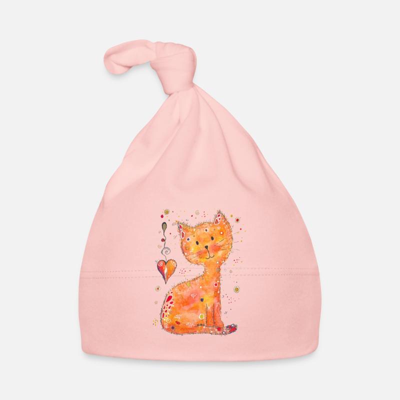 Katze Mia Baby Bio-Mütze