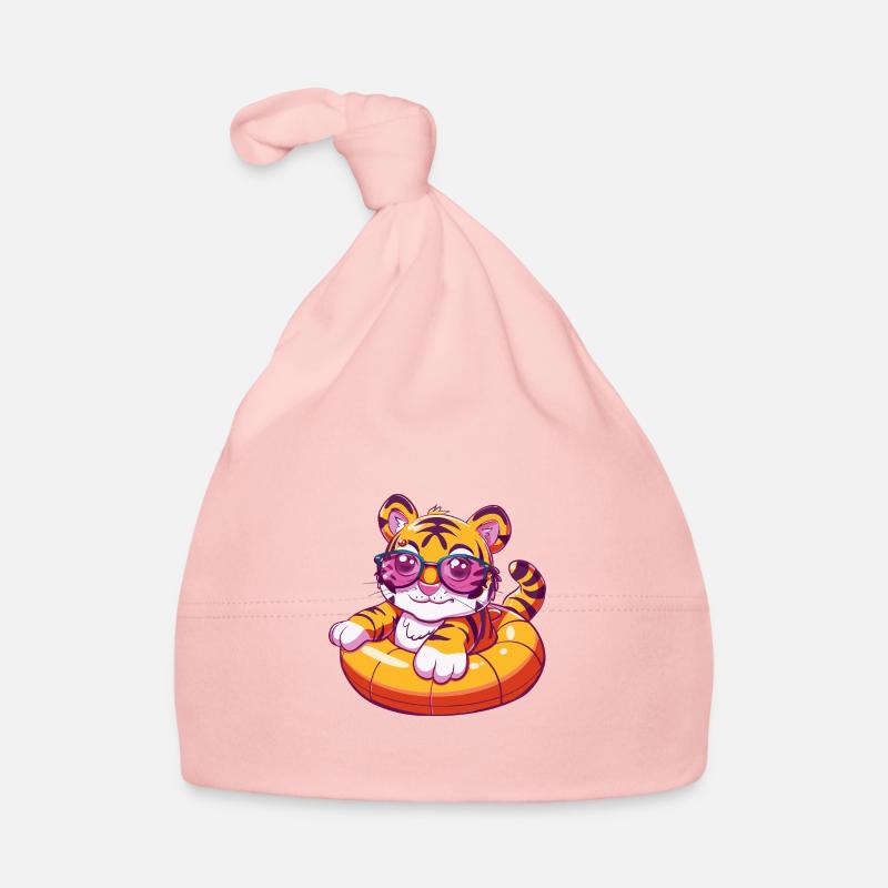Tigre Bande Dessinée Cool Bonnet bio Bébé