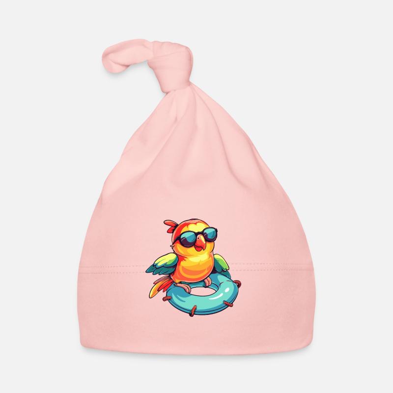 Perroquet Bande Dessinée Cool Bonnet bio Bébé