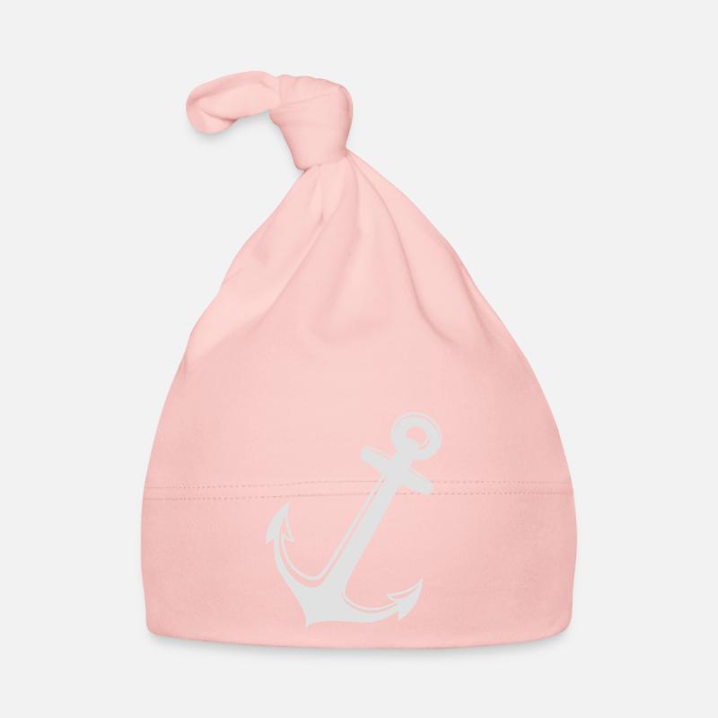 Weißer Anker Baby Bio-Mütze