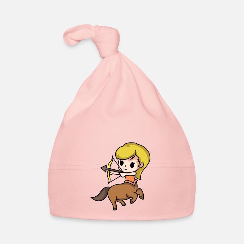 Sternzeichen Schütze - Baby Bio-Mütze - Rosa