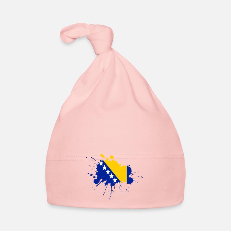 Conception du drapeau de Bosnie Bonnet bio Bébé