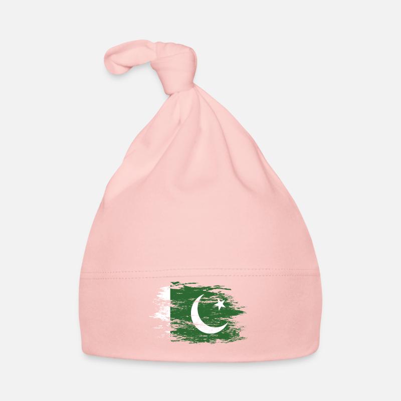 Drapeau pakistanais utilisé Bonnet bio Bébé