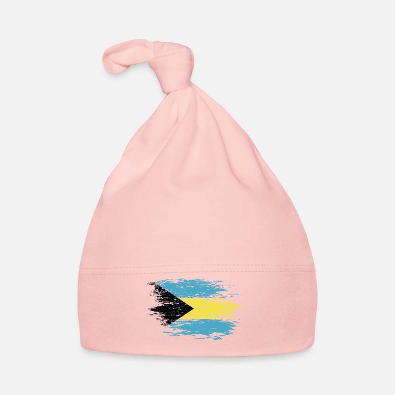 Drapeau des Bahamas utilisé Bonnet bio Bébé