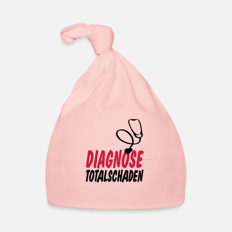 diagnose totalschaden Baby Bio-Mütze