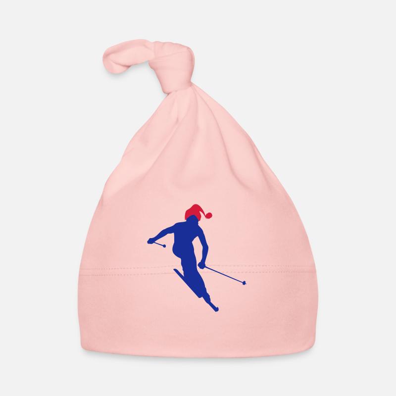 sport d`hiver - Bonnet bio Bébé - rose