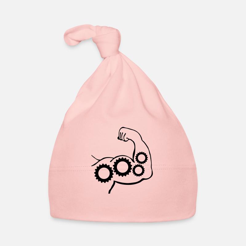 Muskeln Getriebe_m1 Baby Bio-Mütze