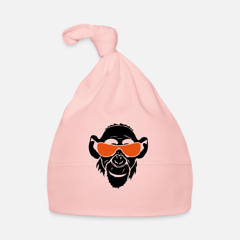 Gorilla-Affenkopf-Lünette Baby Bio-Mütze