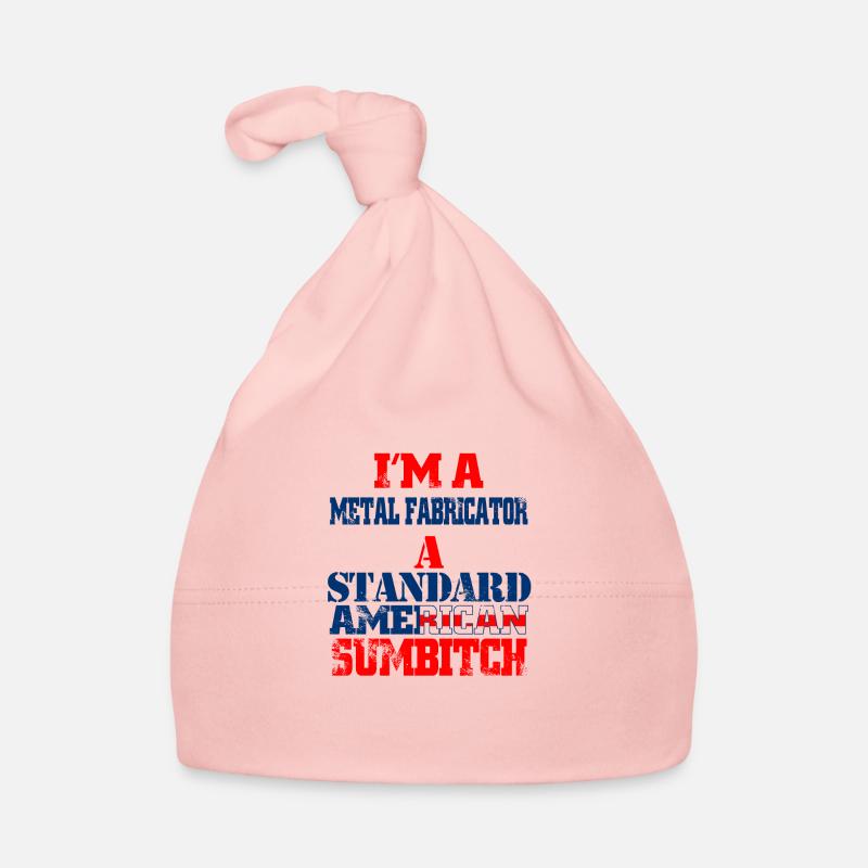Ich bin ein Metallverarbeiter Baby Bio-Mütze