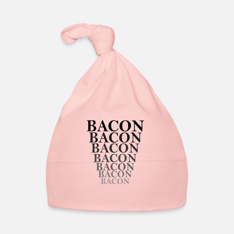 BACON wird kleiner verlauf - Baby Bio-Mütze - Rosa
