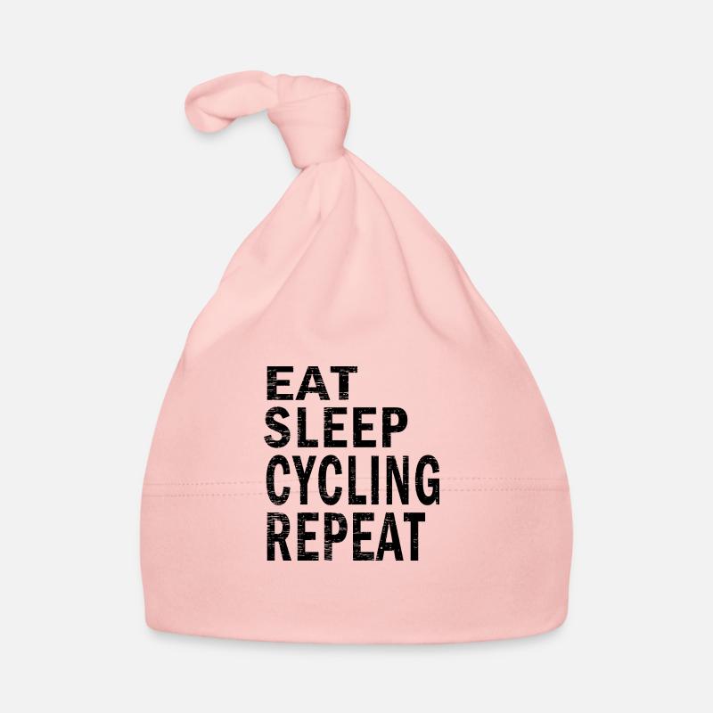 Mangez du vélo de sommeil répéter pour les amateurs de cyclisme Bonnet bio Bébé