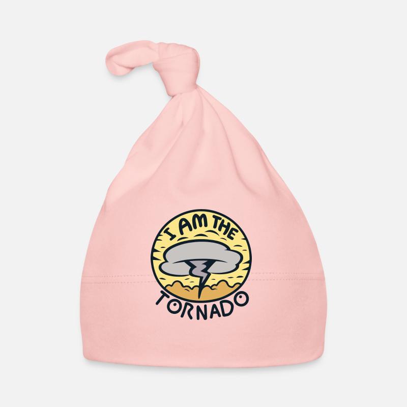 I Am The Tornado Organic Baby Cap