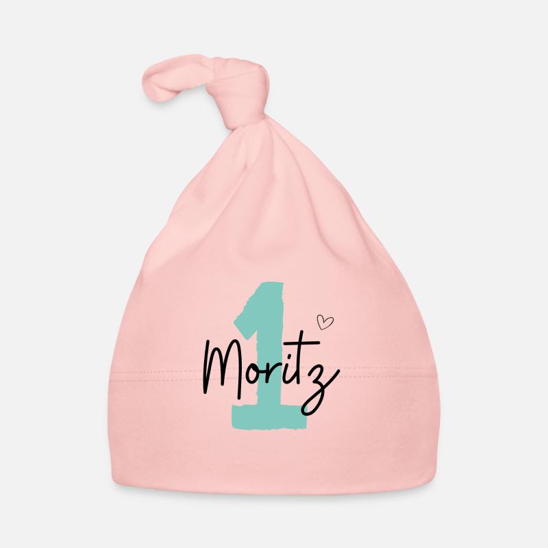 Moritz 1 Geburtstag Baby Bio-Mütze