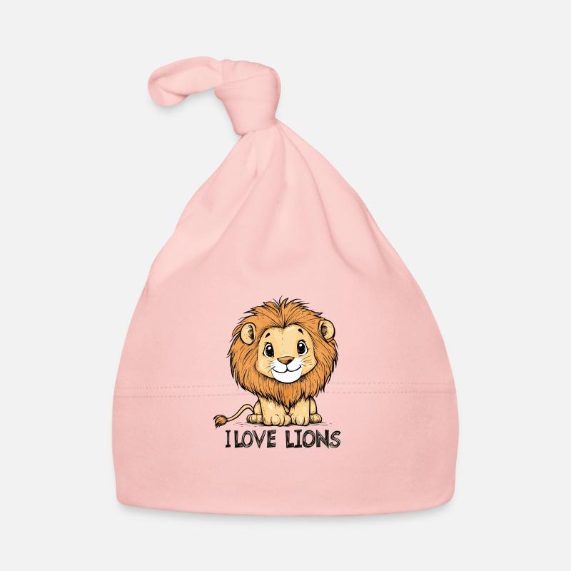 kleiner Löwe Baby Bio-Mütze