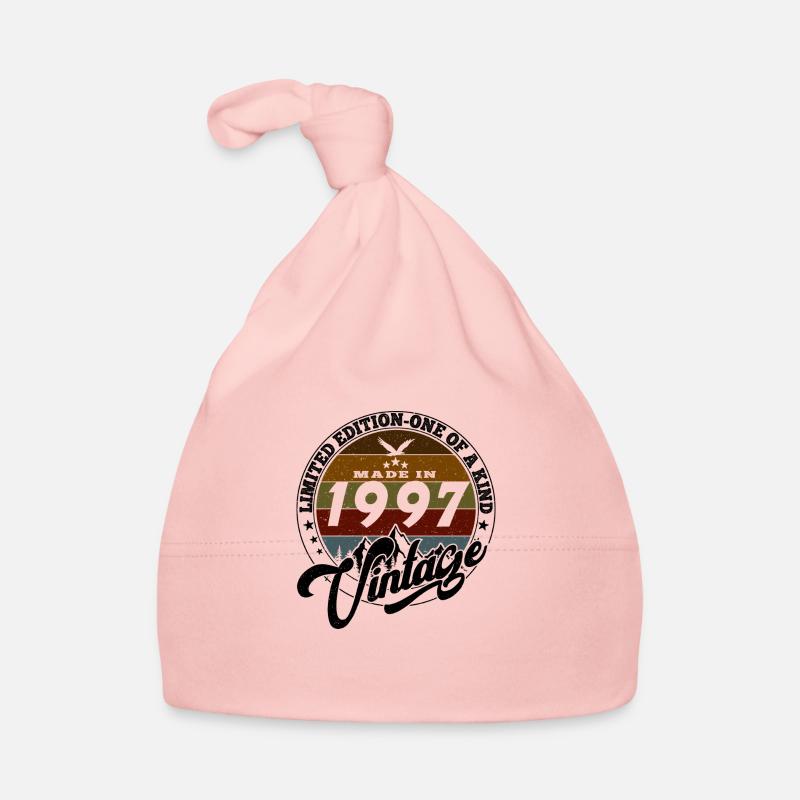 Vintage élégant : 1997 Cadeau rétro 1997 2025 Bonnet bio Bébé