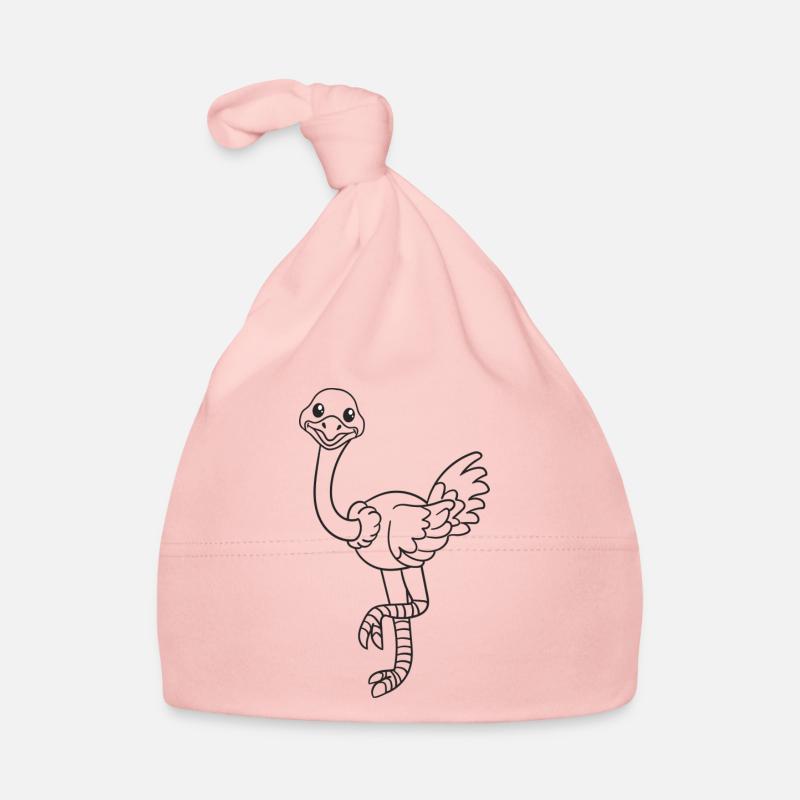 Ostrich, ostrich, gift, gift idea Organic Baby Cap