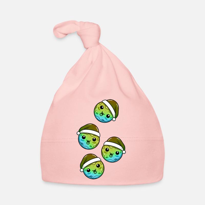 Cookies Christmas Comic Organic Baby Cap