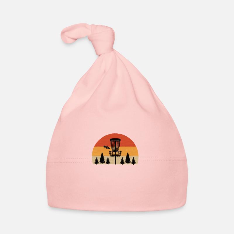 Discgolf Shirt Discgolfer Baby Bio-Mütze