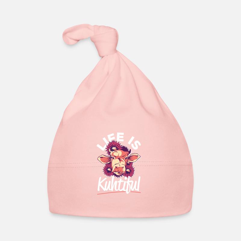 Life Is KUHtiful Coole Kuh Baby Bio-Mütze