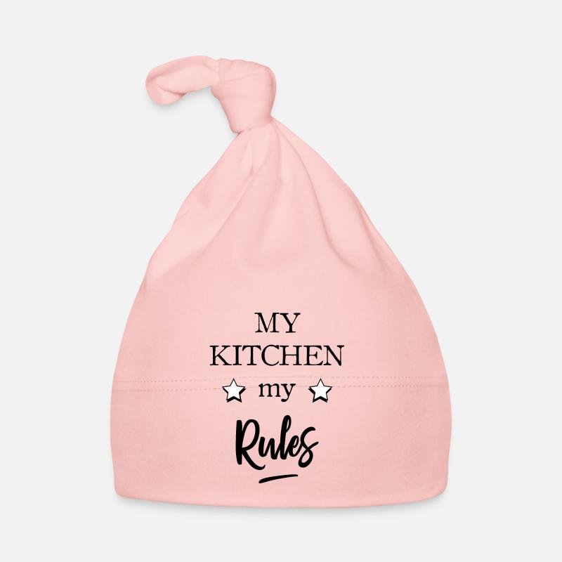 My kitchen my rules Organic Baby Cap