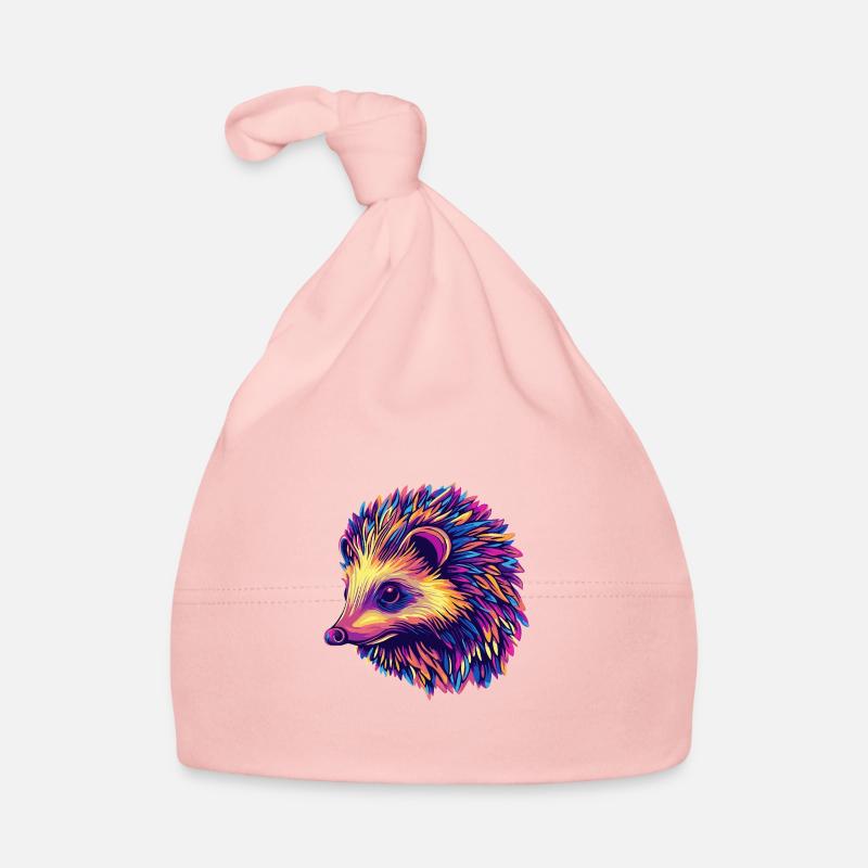 Igel Bunt Baby Bio-Mütze