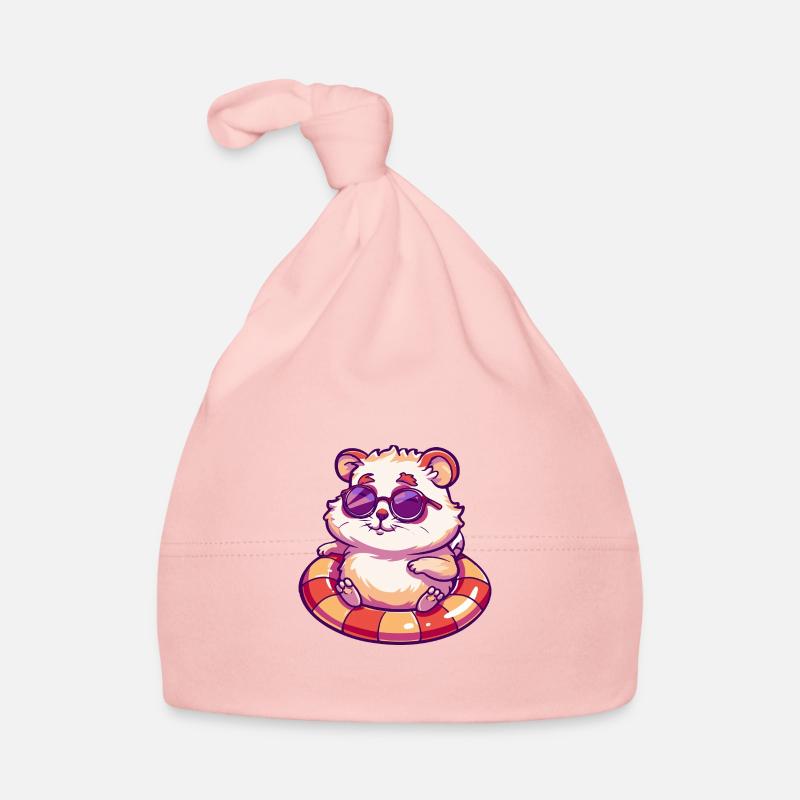 Hamster Comic Cool Baby Bio-Mütze