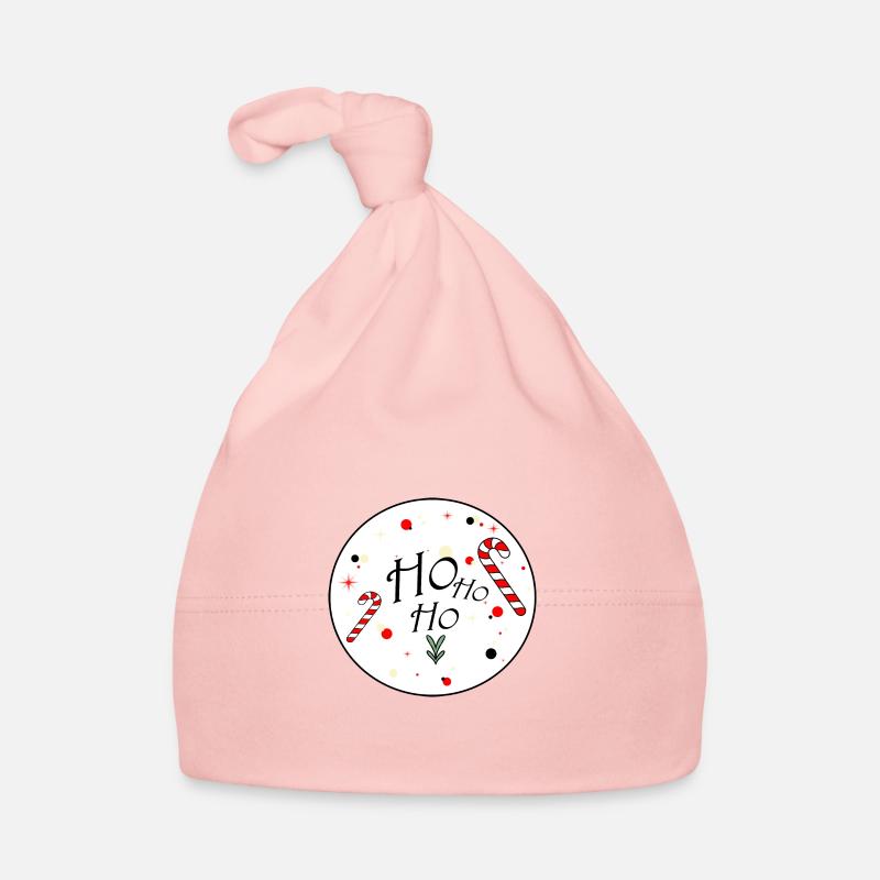 Ho Ho Ho - Bonnet bio Bébé - rose