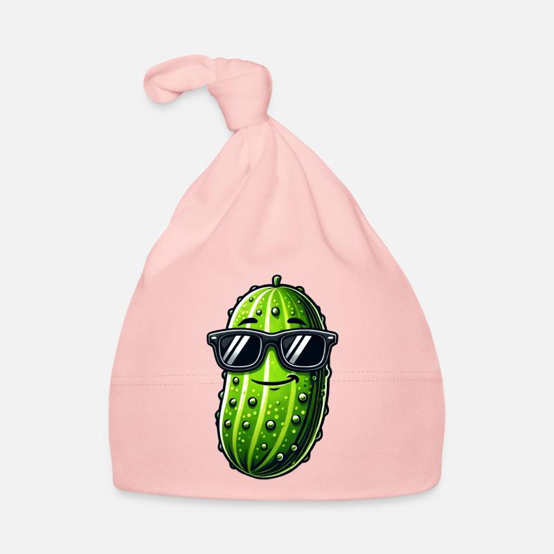Cool Concombre Lunettes De Soleil Cornichon D’été Fruit Bonnet bio Bébé
