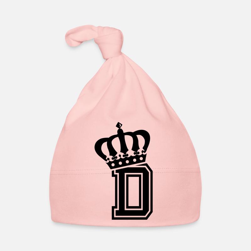 Buchstabe D Baby Bio-Mütze