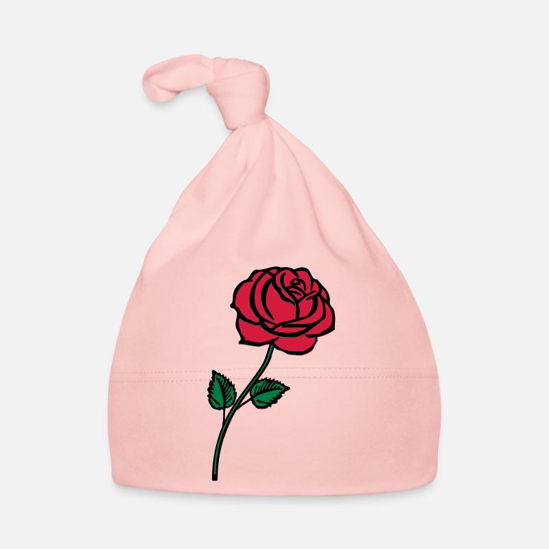 rose_002 Bonnet bio Bébé
