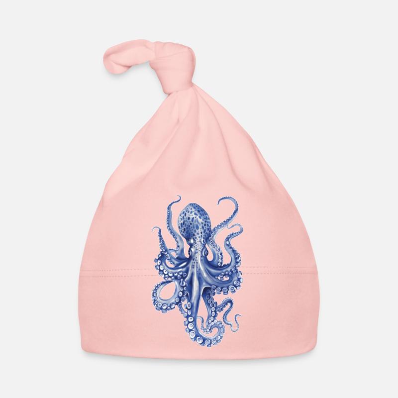 Octopus Organic Baby Cap