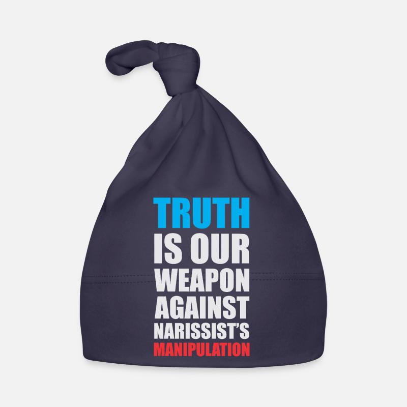 Empowering Truth Speech Bubble Design Baby Bio-Mütze