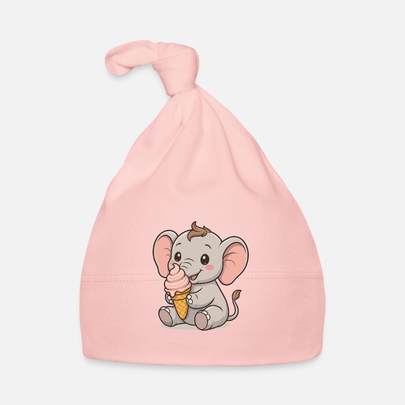 Eiszeit mit Elefant Baby Bio-Mütze