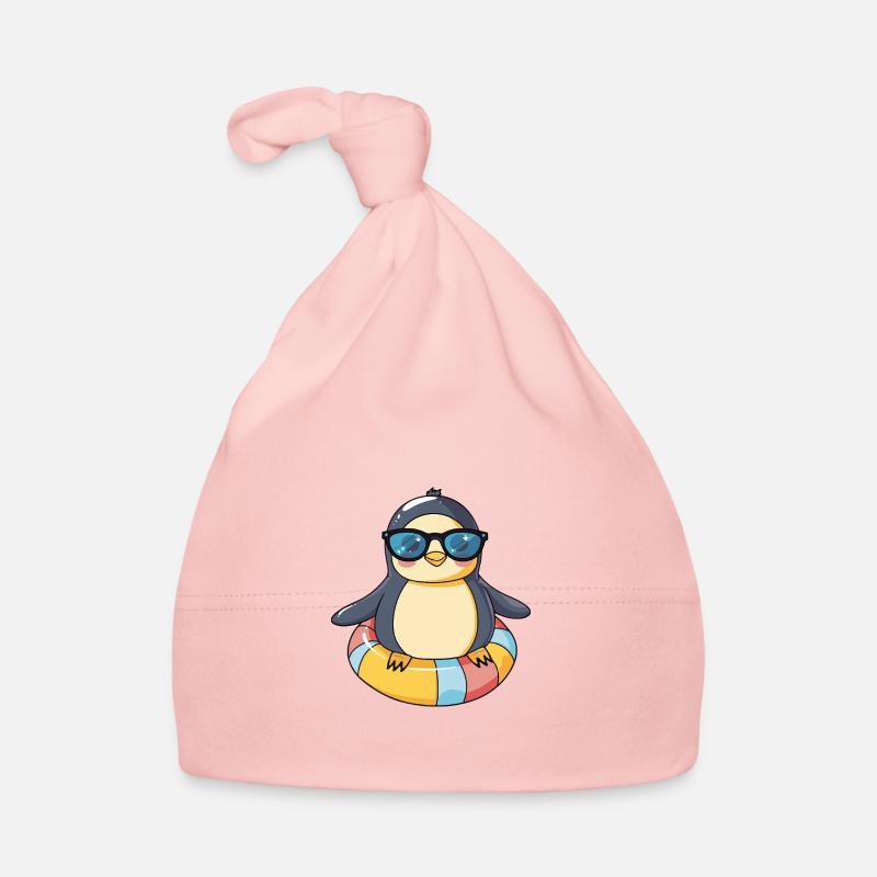 Pinguin Comic Cool Baby Bio-Mütze