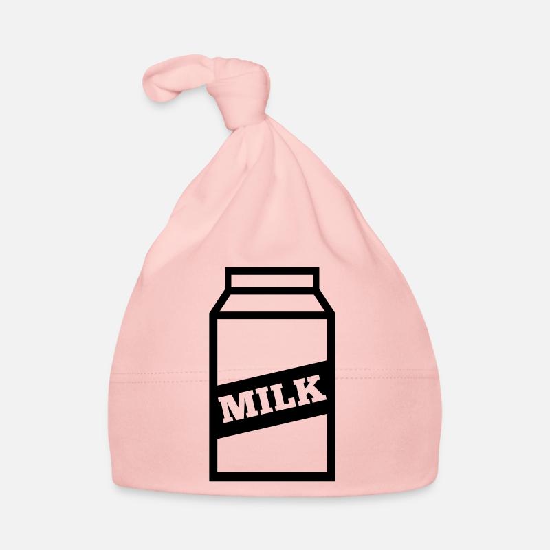 vache laitière - Bonnet bio Bébé - rose