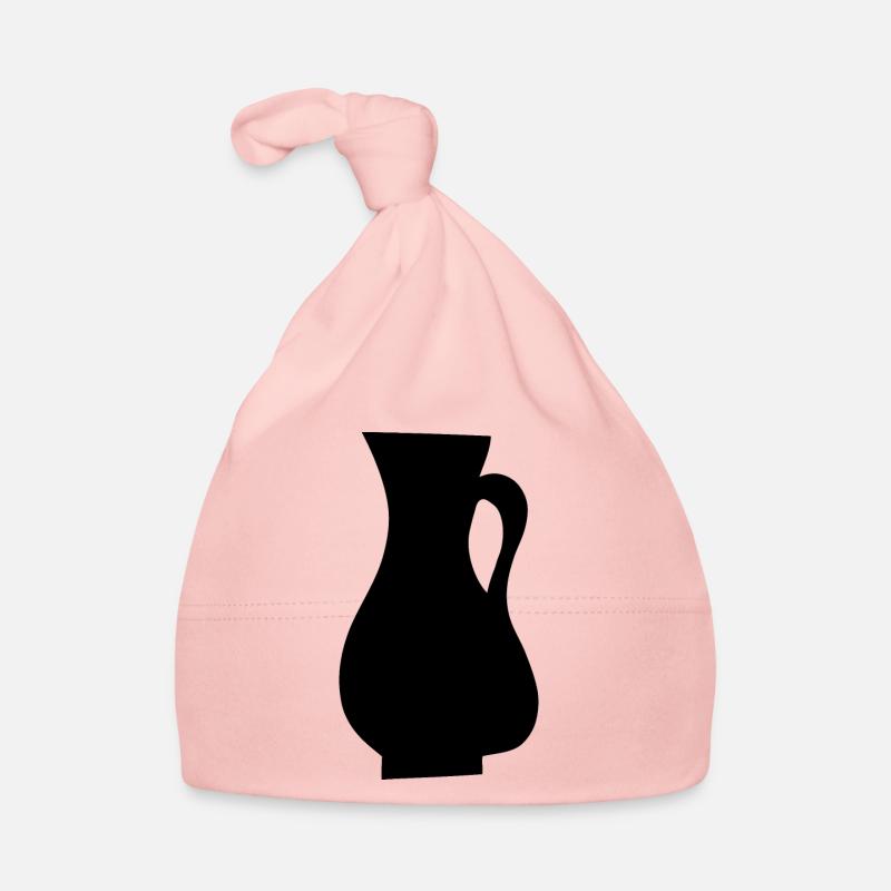 Abstrakte Kunst Objekt Kanne Geschenkidee Baby Bio-Mütze