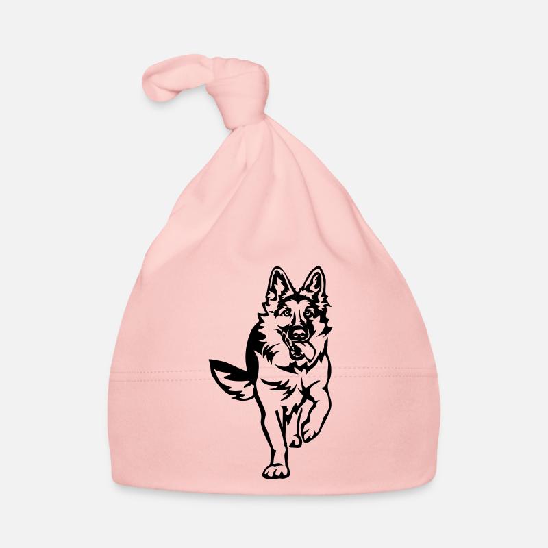 German Shepherd Organic Baby Cap