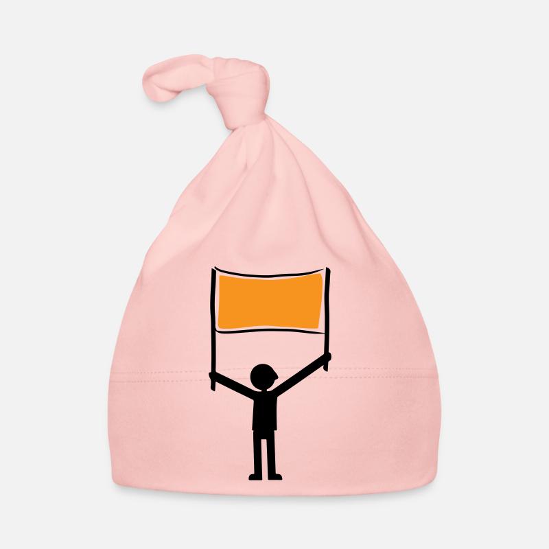 Demonstration Streik Baby Bio-Mütze