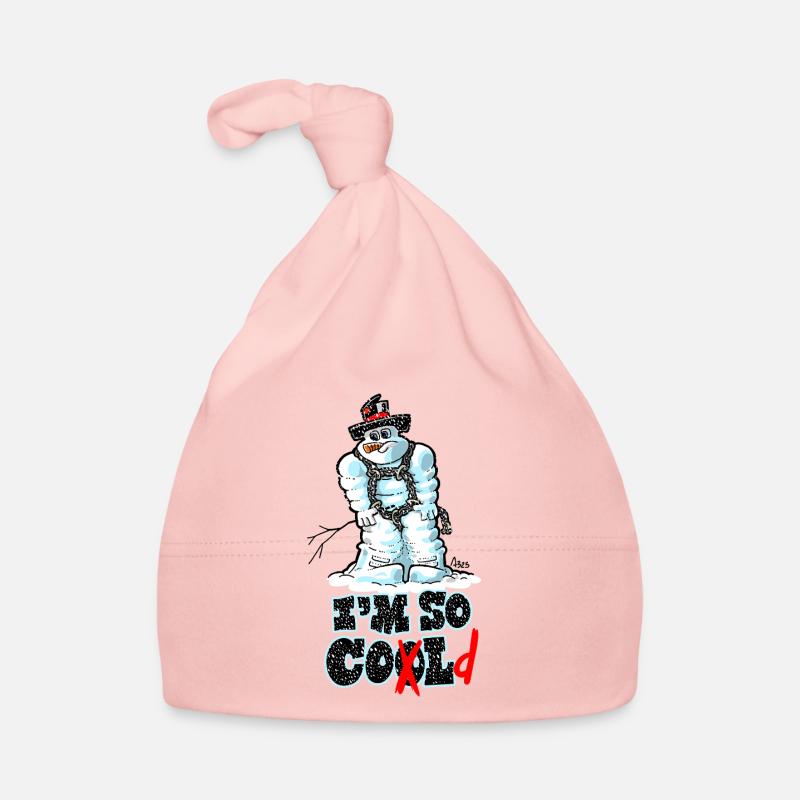 1421-michel-so-cold Organic Baby Cap