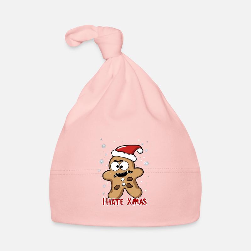Je déteste Noël Gâteau aux biscuits en colère Noël Bonnet bio Bébé