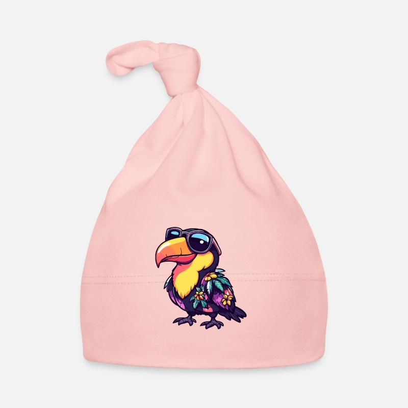 Tukan Vogel Comic Urlaub Baby Bio-Mütze